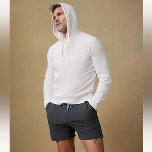 FAHERTY Organic Cotton Slub Hoodie NWOT
